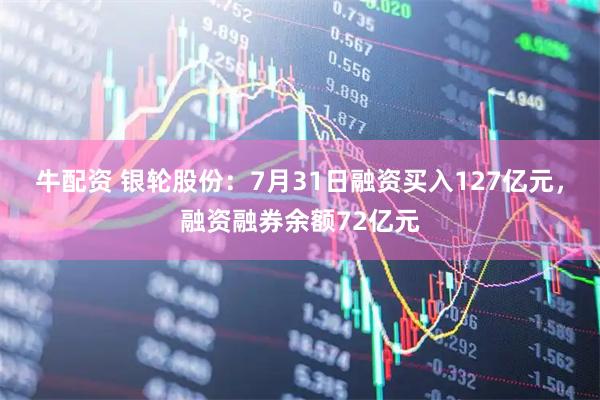 牛配资 银轮股份：7月31日融资买入127亿元，融资融券余额72亿元