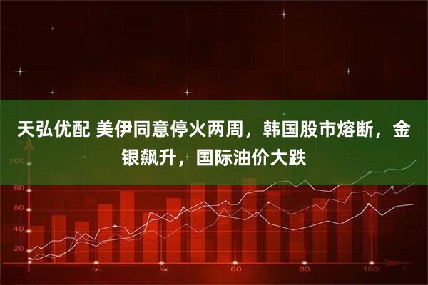 天弘优配 美伊同意停火两周,韩国股市熔断,金银飙升,国际油价大跌